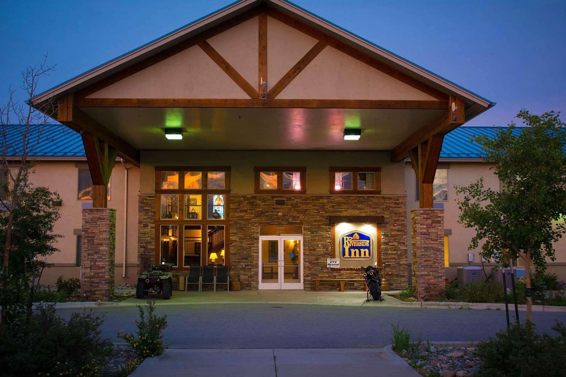 A Riverside Inn Travelodge By Wyndham Fairplay Exterior foto